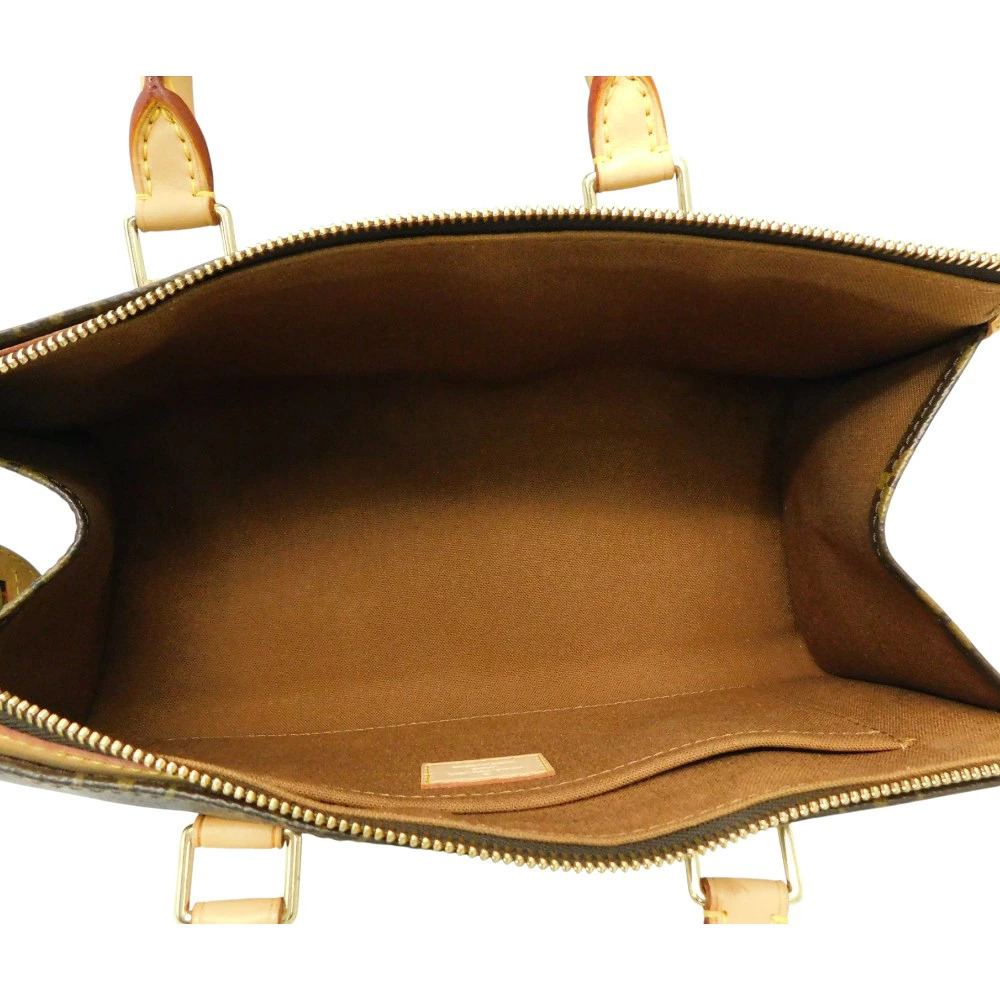 LOUIS VUITTON Popincourt Monogram Handbag Brown Compact